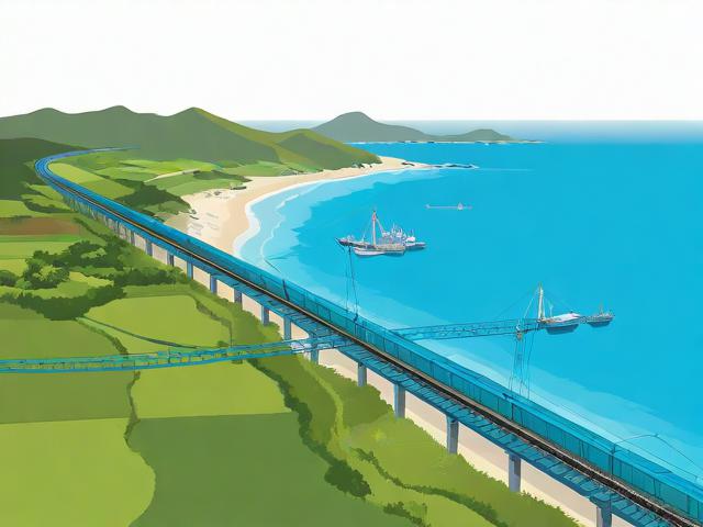 湄洲湾港口铁路支线,湄洲湾港口铁路支线走向