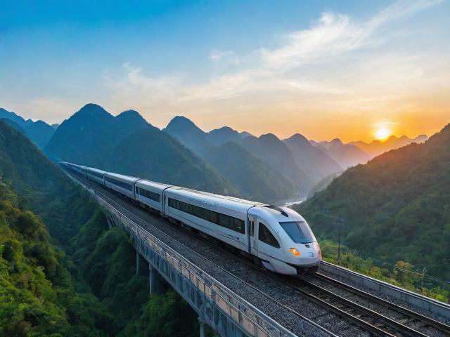 渝贵铁路动车视频,渝贵高铁最终确定线路350