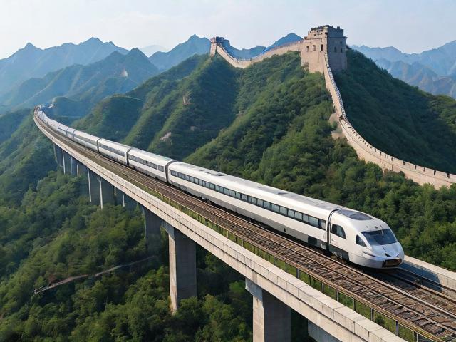 京张铁路全景图,京张铁路的路线图