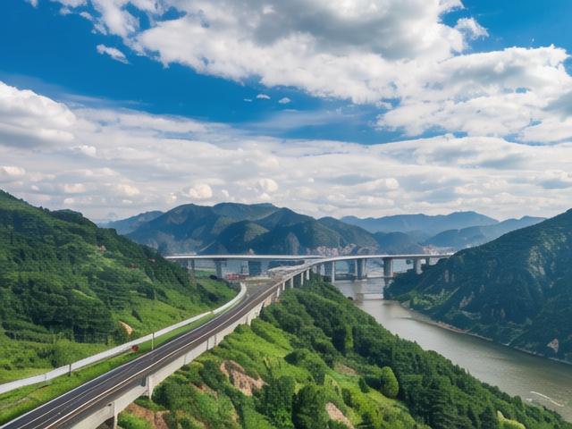 蒙华铁路三门峡大桥,蒙华铁路卢氏段