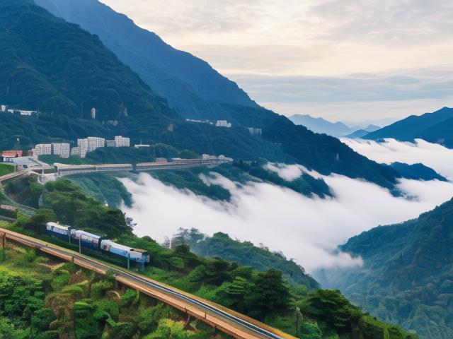 渝贵铁路风景,渝贵铁路全长多少公里