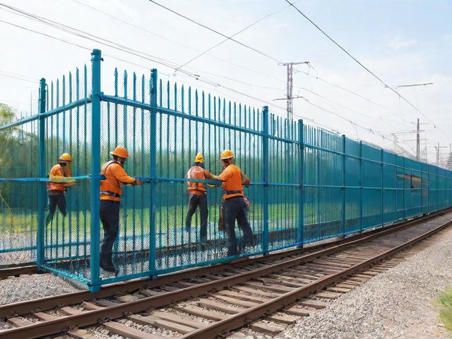 铁路线路防护栅栏施工,铁路线路防护栅栏施工方案
